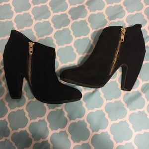 Black booties